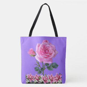 Ro i Sharon Lilly of the Valley Tote Bag Tygkasse