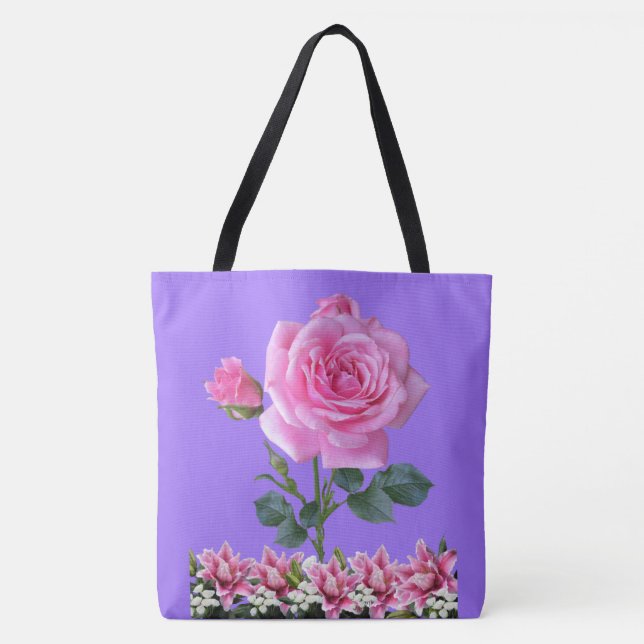Ro i Sharon Lilly of the Valley Tote Bag Tygkasse (Framsida)