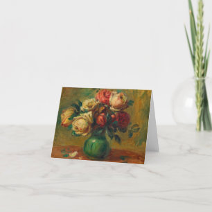 Ro i Vas av Pierre-Auguste Renoir Tack Kort