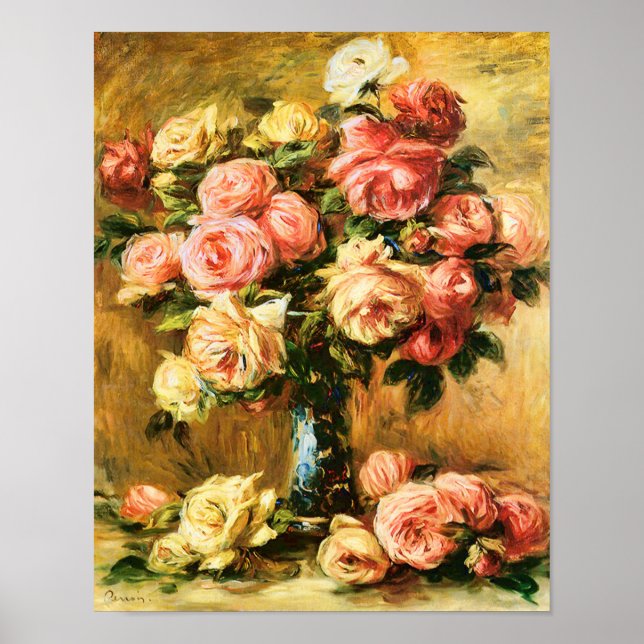 Ro i Vas Renoir Fine Art Poster (Framsidan)