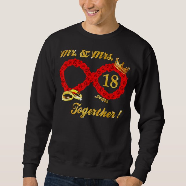 Ro, Infinite Kärlek tillsammans, gift par Lång Ärmad Tröja (Framsida)