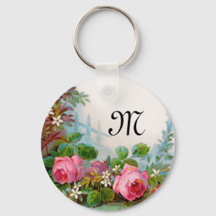 RO & JASMINES MONOGRAM NYCKELRING