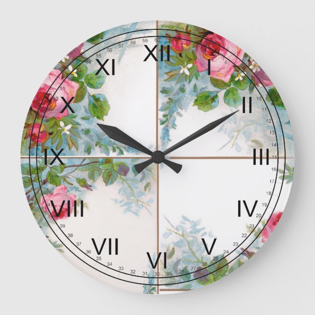 RO & JASMINES MONOGRAM STOR KLOCKA (Framsida)