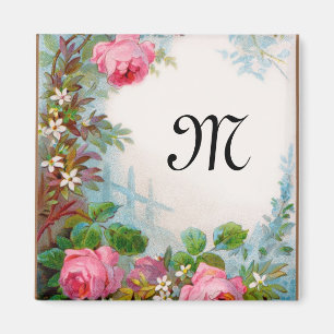 RO- & JASMINMONOGRAM MAGNET