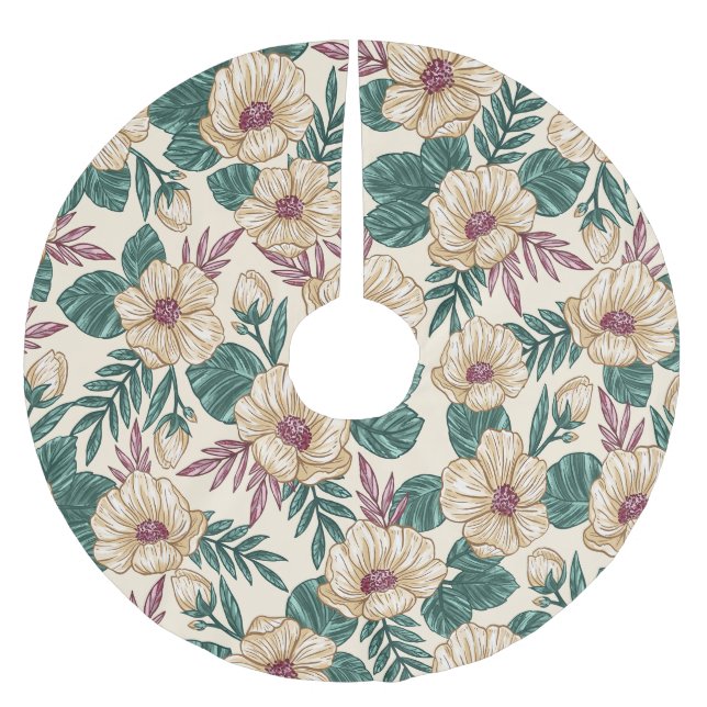 Ro Julgransmatta Borstad Polyester (Framsidan)