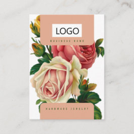 Ro Juvelry Earrings Necklace Visning Card Visitkort