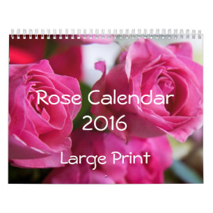 Ro-kalender 2016 - stor utskrift kalender