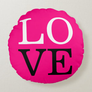 Ro Kärlek Bröllop Rund Kudde