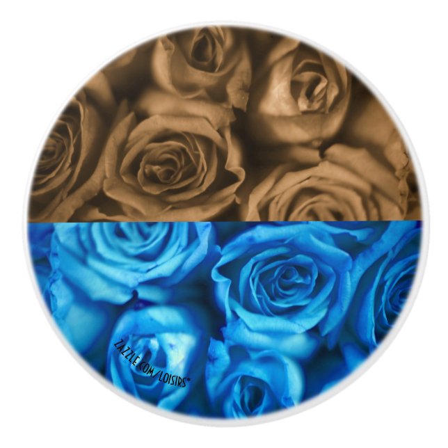 Ro keramisk dragning knopp (Framsidan)