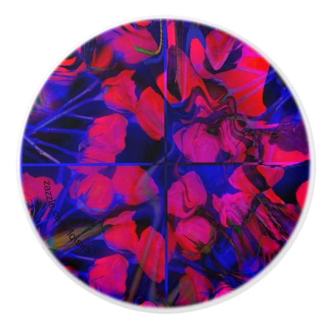 Ro keramisk dragning knopp (Framsidan)