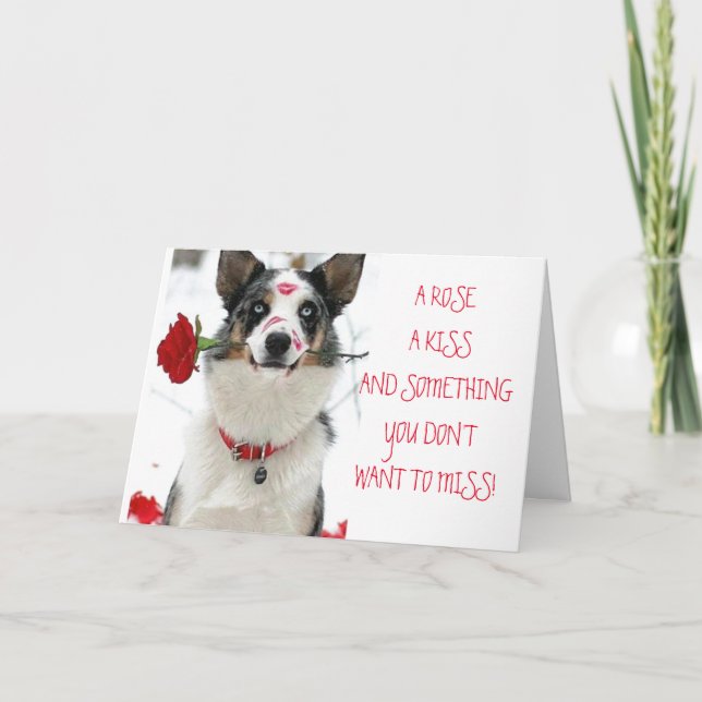 RO, KISS OCH VÅR "ANNIVERSARY" KORT (Framsida)