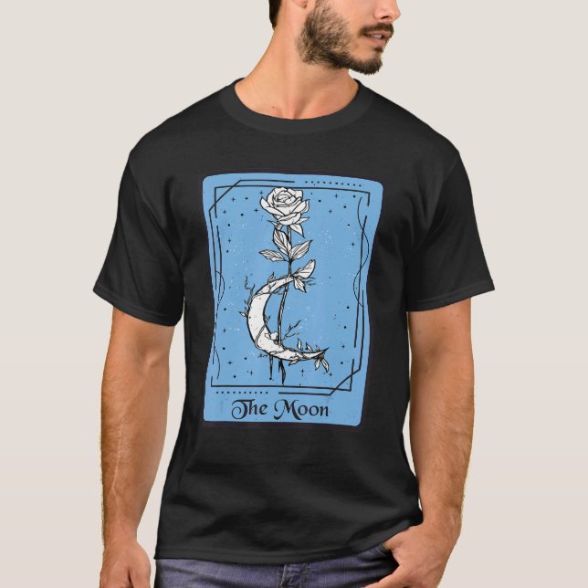 Ro-kort för Måne-minneskort T Shirt (Framsida)