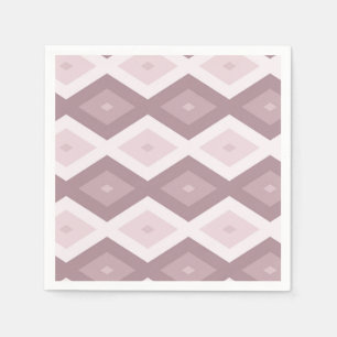 Ro kvarts rosa diamant mönster pappersservett