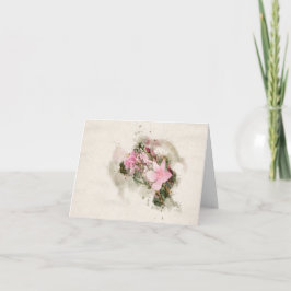 Ro Laurel Flower Kort