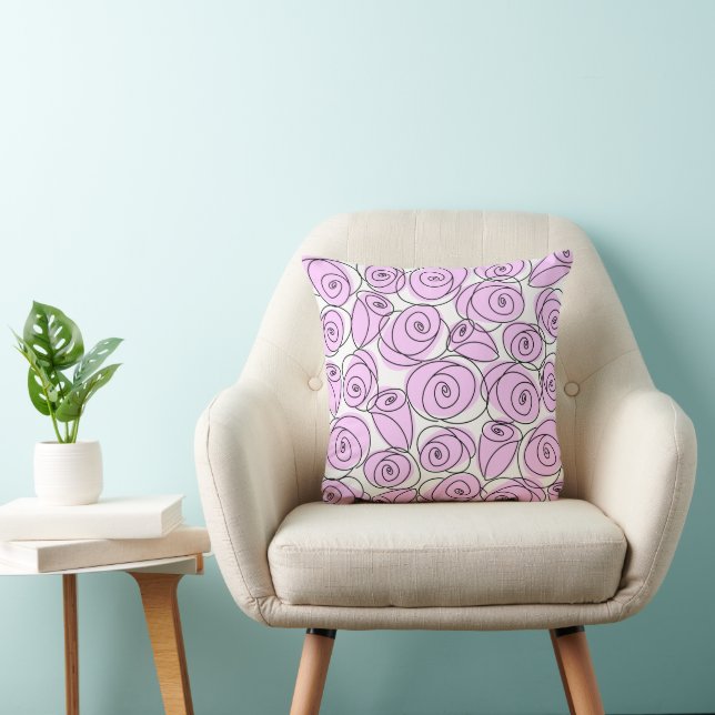 Ro Lilac2 lilac back Kudde (Stol)
