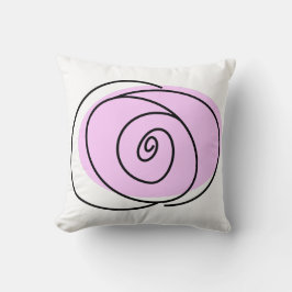 Ro Lilac, enkel framsida, baksida Kudde