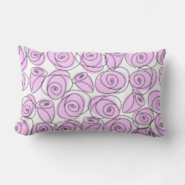 Ro Lilac lumbalstripe bakåt Lumbarkudde