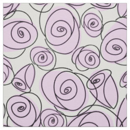 Ro Lilac, stor mönster-väv Tyg