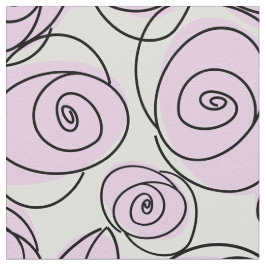 Ro Lilac, stor mönster-väv Tyg
