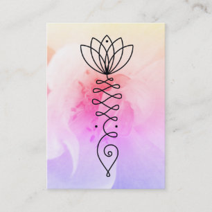 *~* Ro Lotus Heart Reiki Nirvana Yoga-massan Visitkort