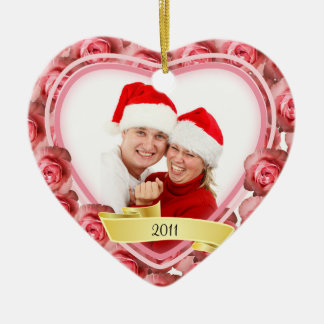 Ro/Love~ foto Julgransprydnad Keramik