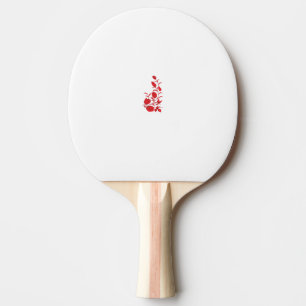 Ro Madder, Thunderbird blommigt design Pingisracket