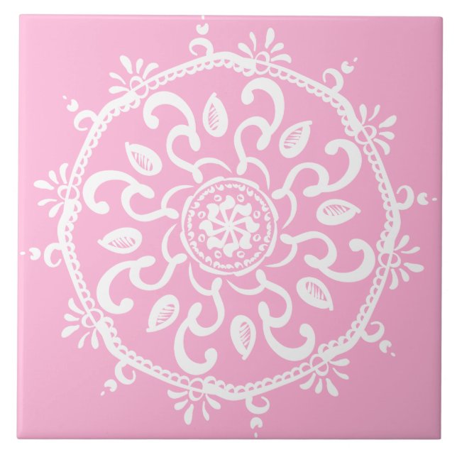 Ro Mandala Kakelplatta (Framsidan)