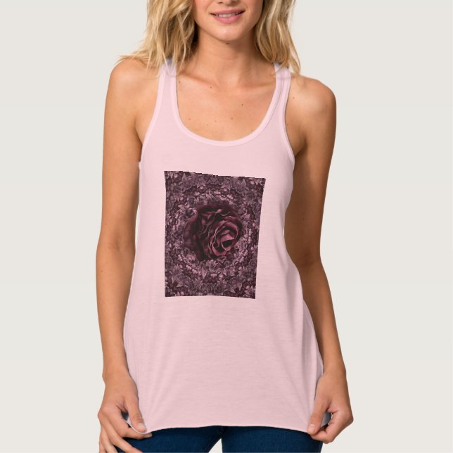 Ro Mandala Linne Med Racerback (Framsida)