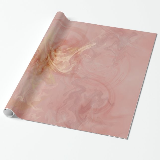 Ro Marble Vintage Steampunk Wrapping Papper Presentpapper (Utrullad)