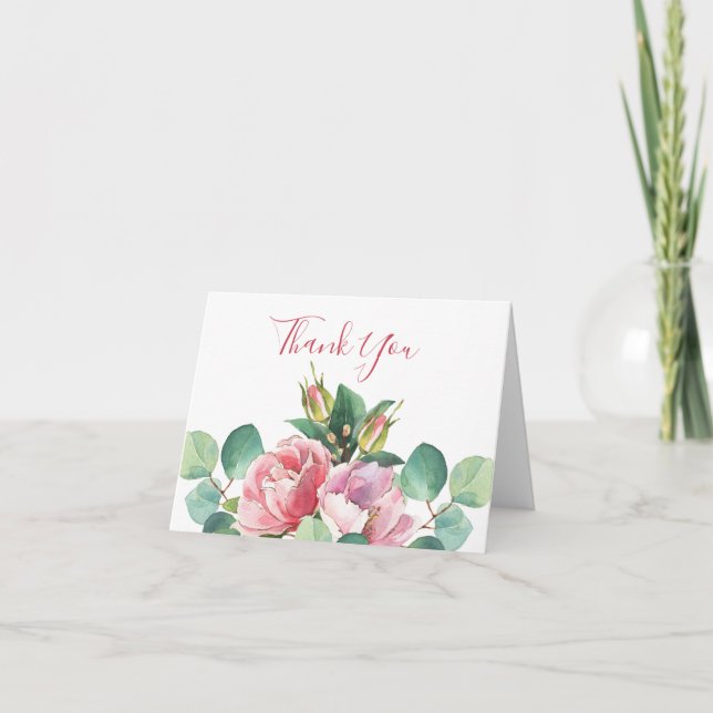 Ro med Eucalyptus-medföljande tackkort (Framsida)