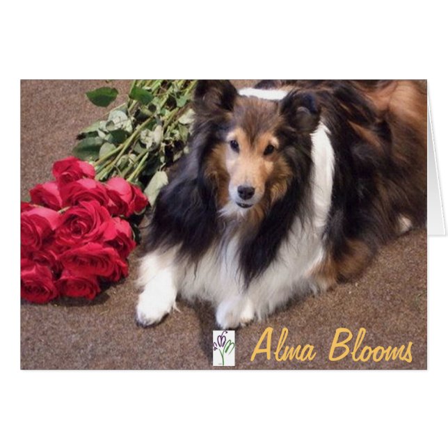 Ro med Logotyp Hälsningskort (Framsidan Horizontal)