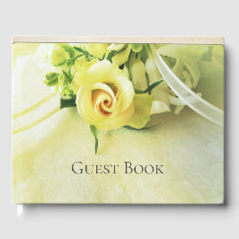 Ro med menyfliksområdet bröllop gästböcker