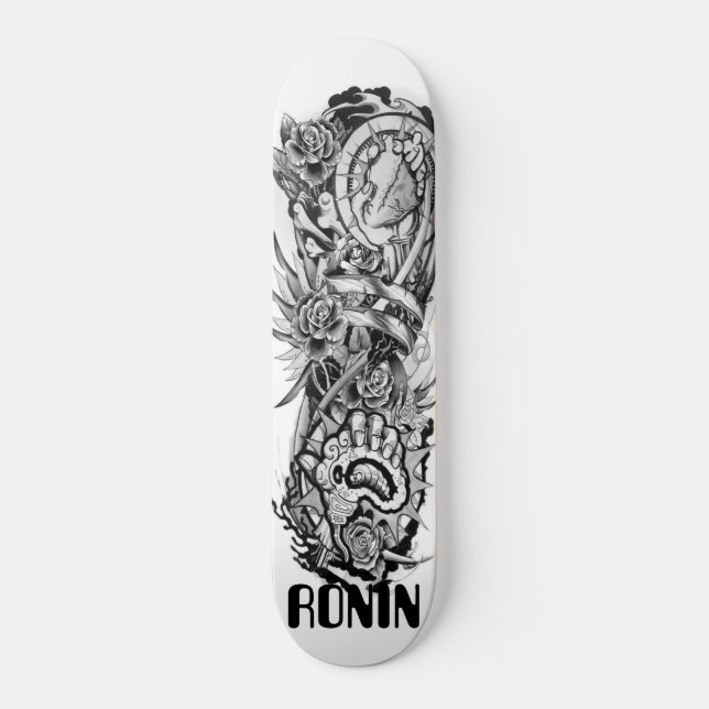 Ro Metall drakmer Överlevande Skateboard Deck (Framsida)