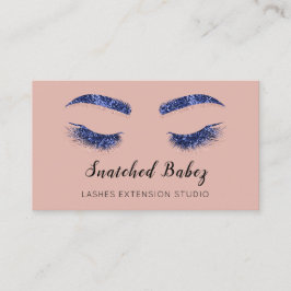 Ro mikroblading Makeup Eyelash Glitter Visitkort