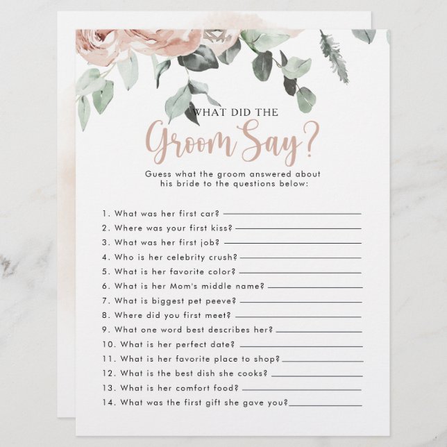 Ro Möhippa Vad sa Groom? (Fram/baksida)