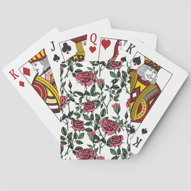 Ro mönster casinokort (Baksidan)