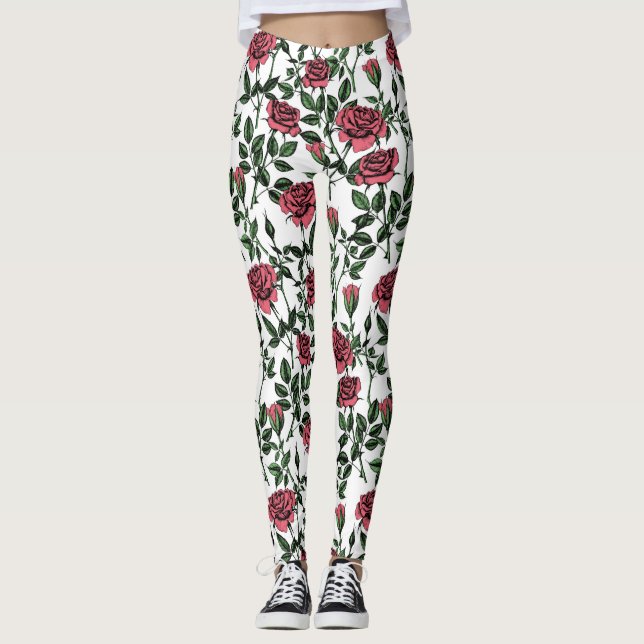 Ro mönster leggings (Framsida)