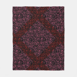 Ro Mönster R.DPnk 02b. Svart BG Fleecefilt