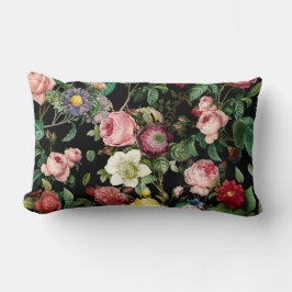 Ro Mönster Rosa och Röda Lumbarkudde