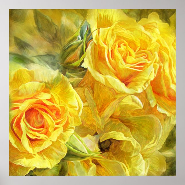 Ro Moods - Poster/skriv ut Joy Fine Art Poster (Framsidan)