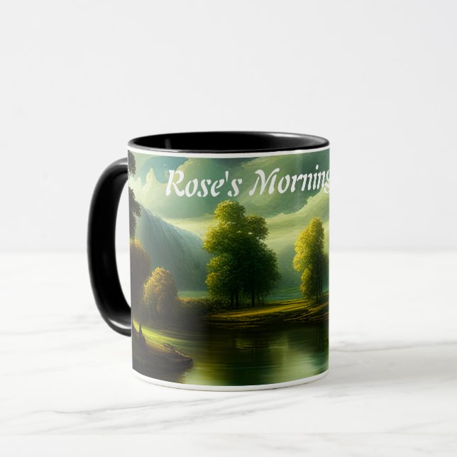 Ro MorgCoffee Personlig Anpassade Mugg (Framsida vänster)