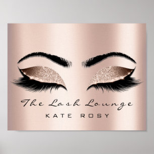 Ro Namn Makeup Artist Beauty Studio Lash Poster