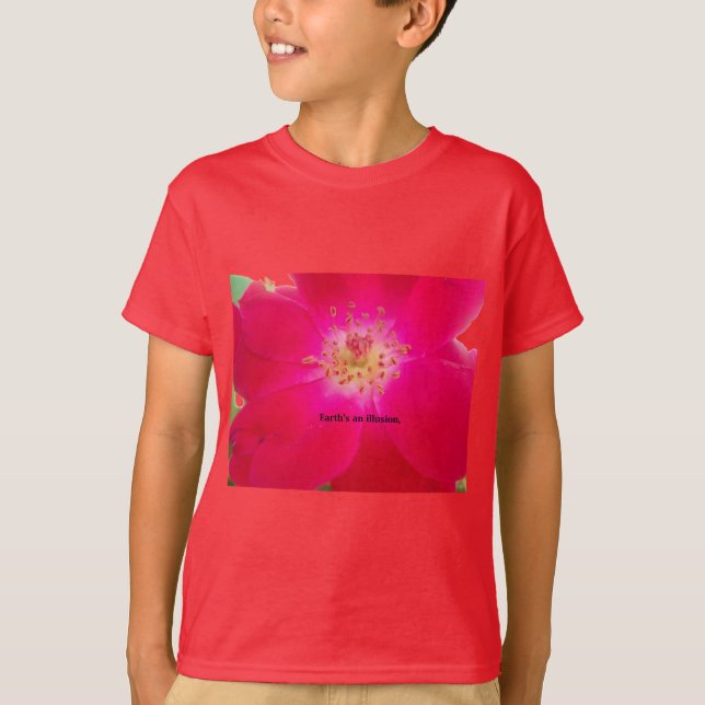 Ro: Naturens vilseledande utformning Tee Shirt (Framsida)