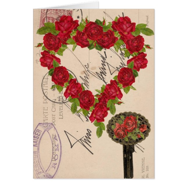 Ro Nyckel Hälsningskort (Framsidan)