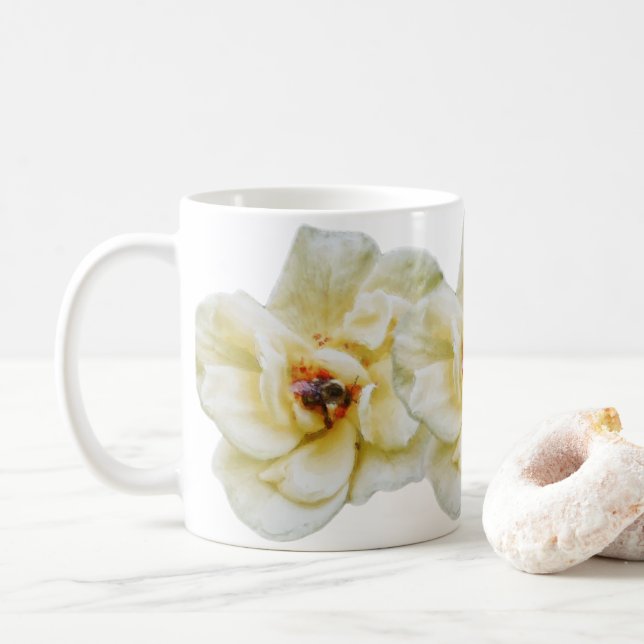 Ro och Bee Kaffemugg (Med munk)