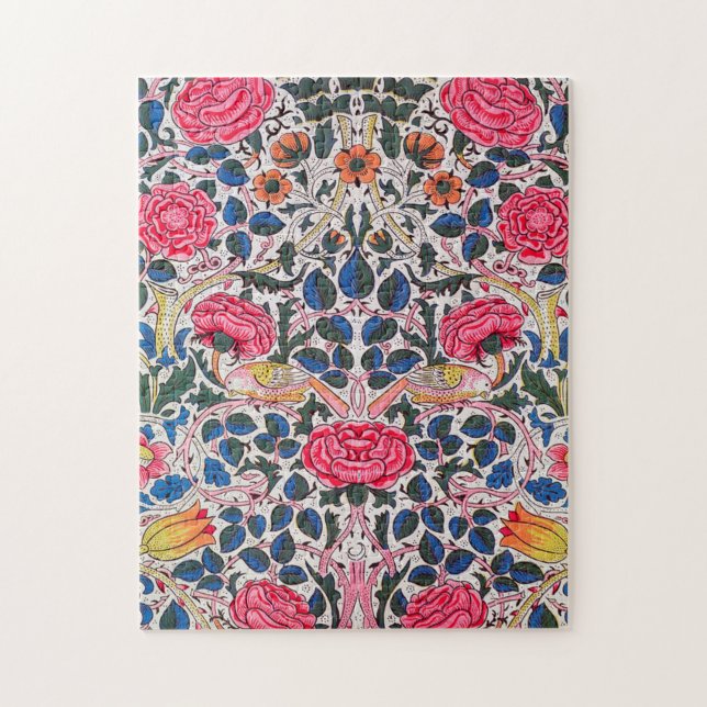 Ro och Bird, William Morris Pussel (Vertikal)