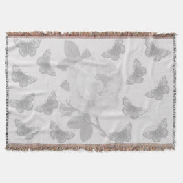 Ro och Butterflies Filt