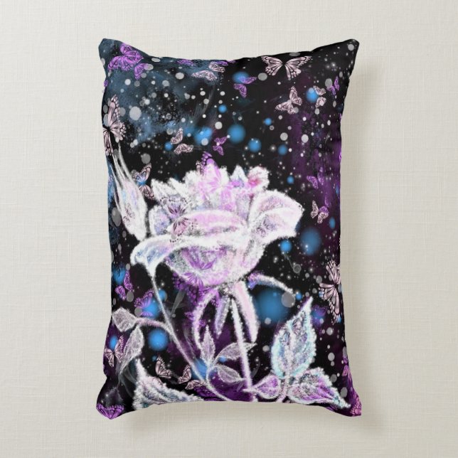 Ro och Butterflies Pillow Prydnadskudde (Framsidan(Vertikal))