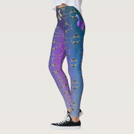 Ro och fjärilslingor leggings