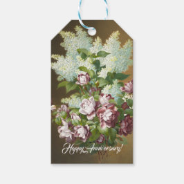 Ro och lilacs, Cute Presentetikett